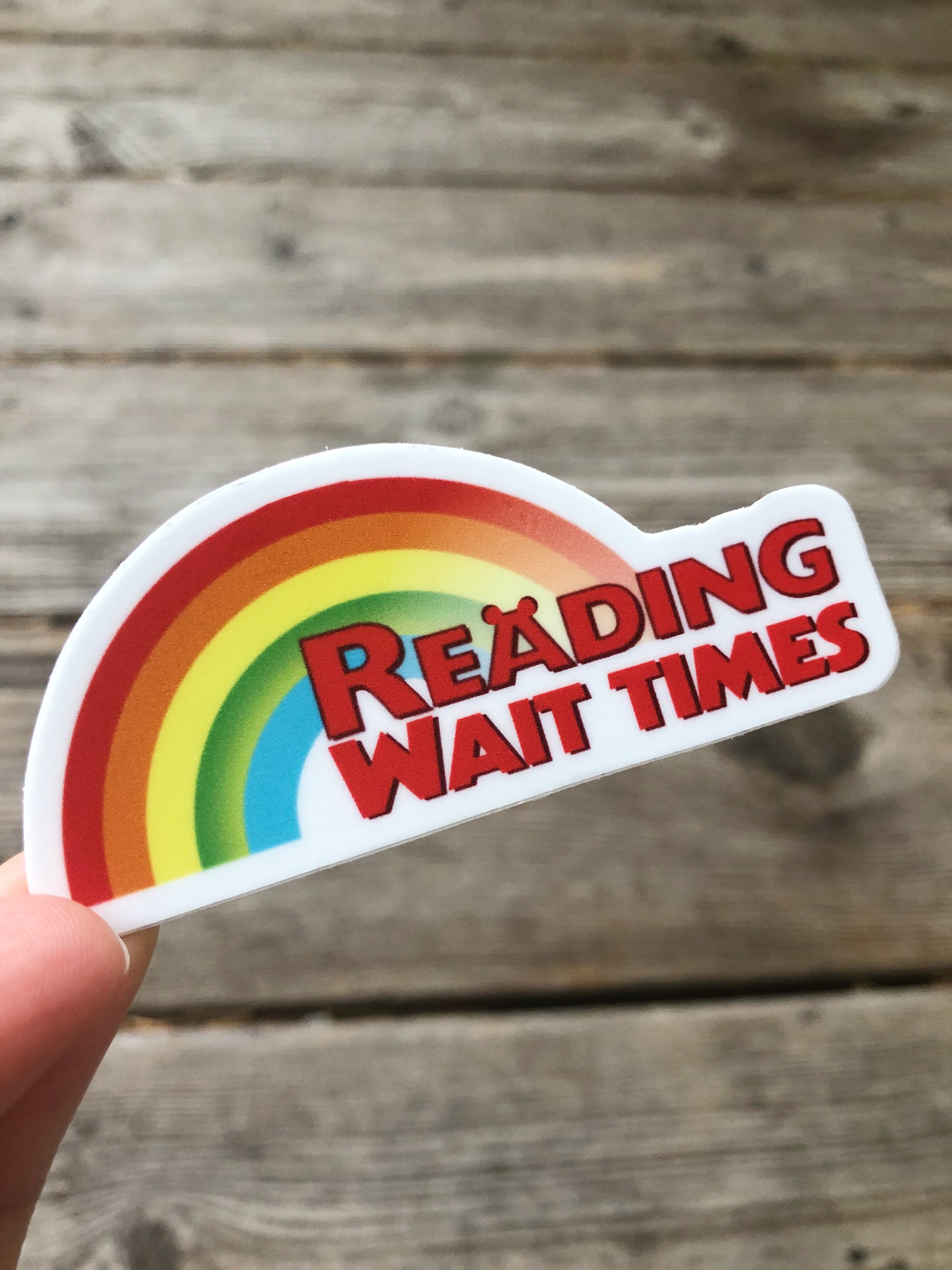 Reading Rainbow Sticker