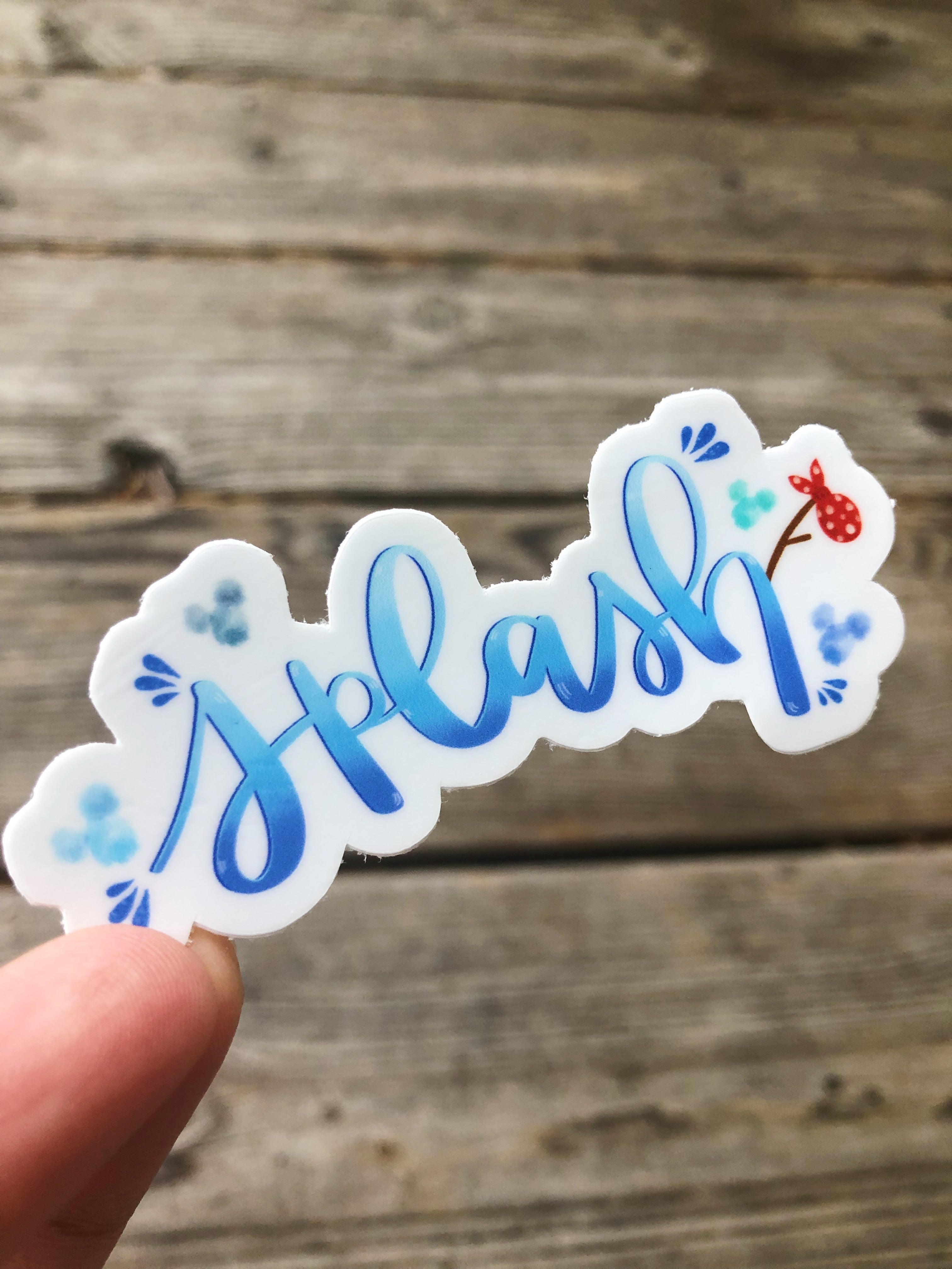 Splash Mountain Sticker