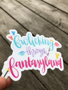 Fantasyland Sticker