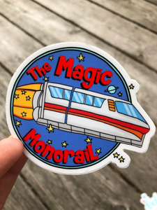 Magic Monorail Sticker