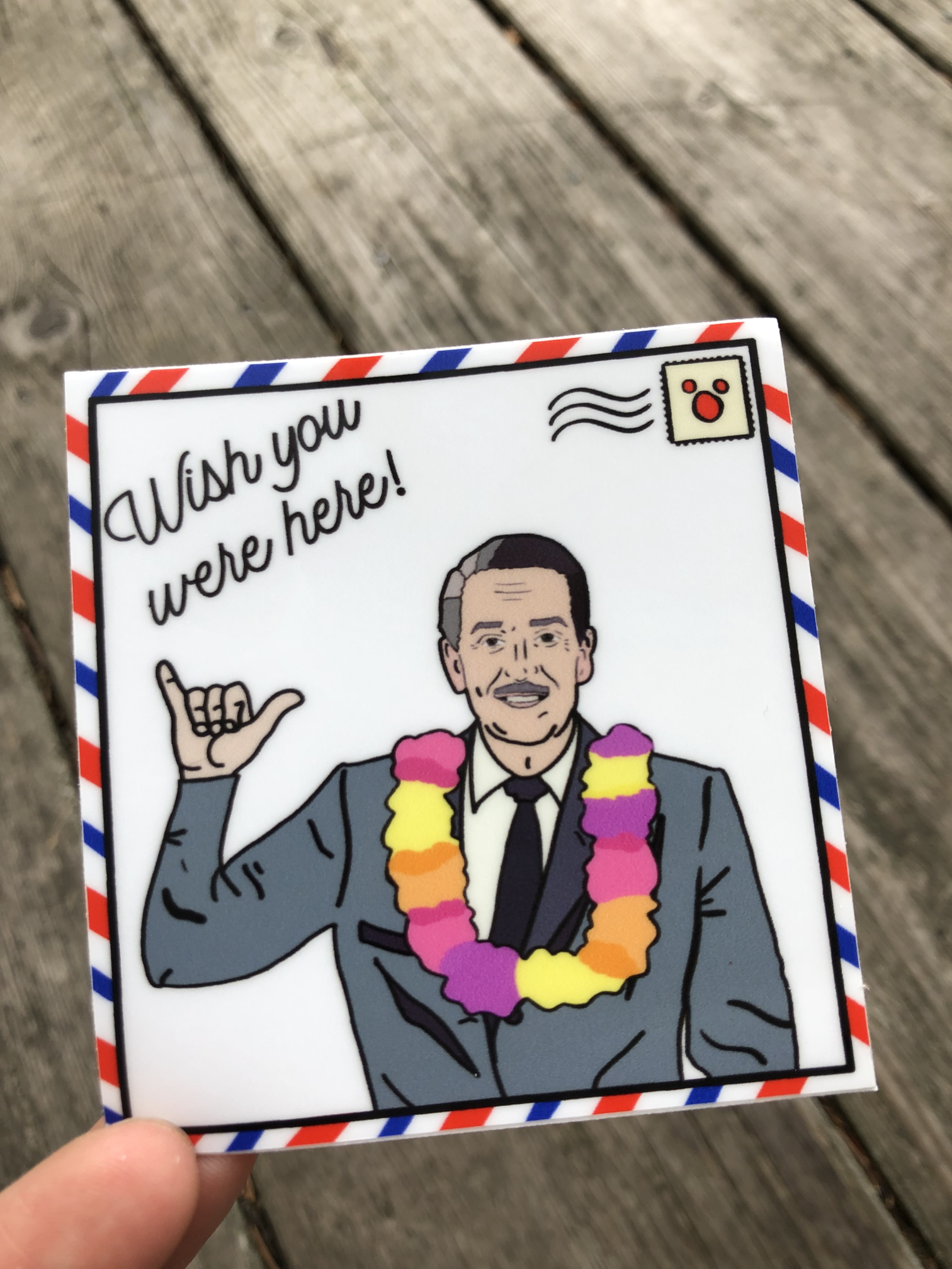 Aloha Walt Sticker