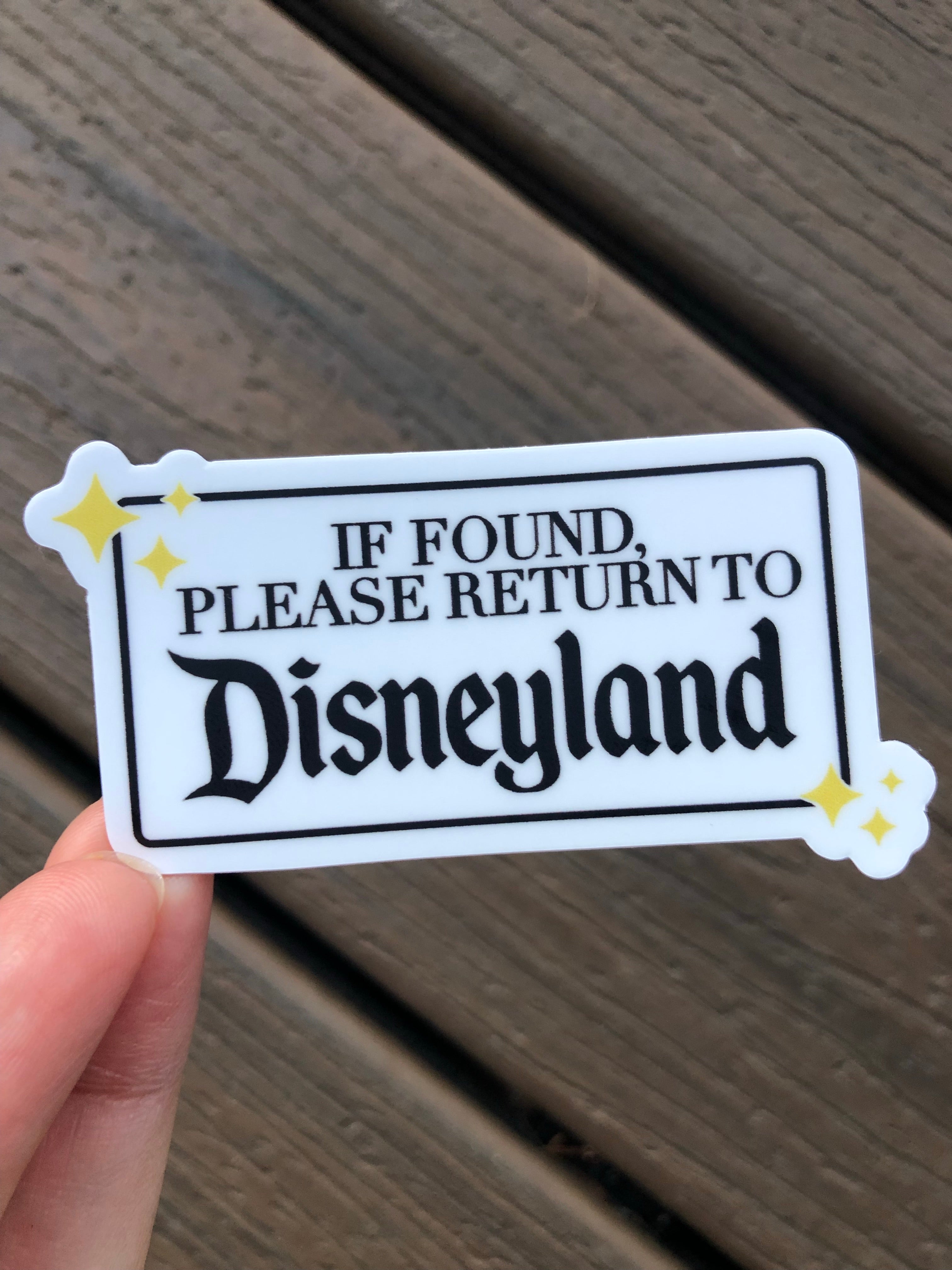 Disneyland Sticker